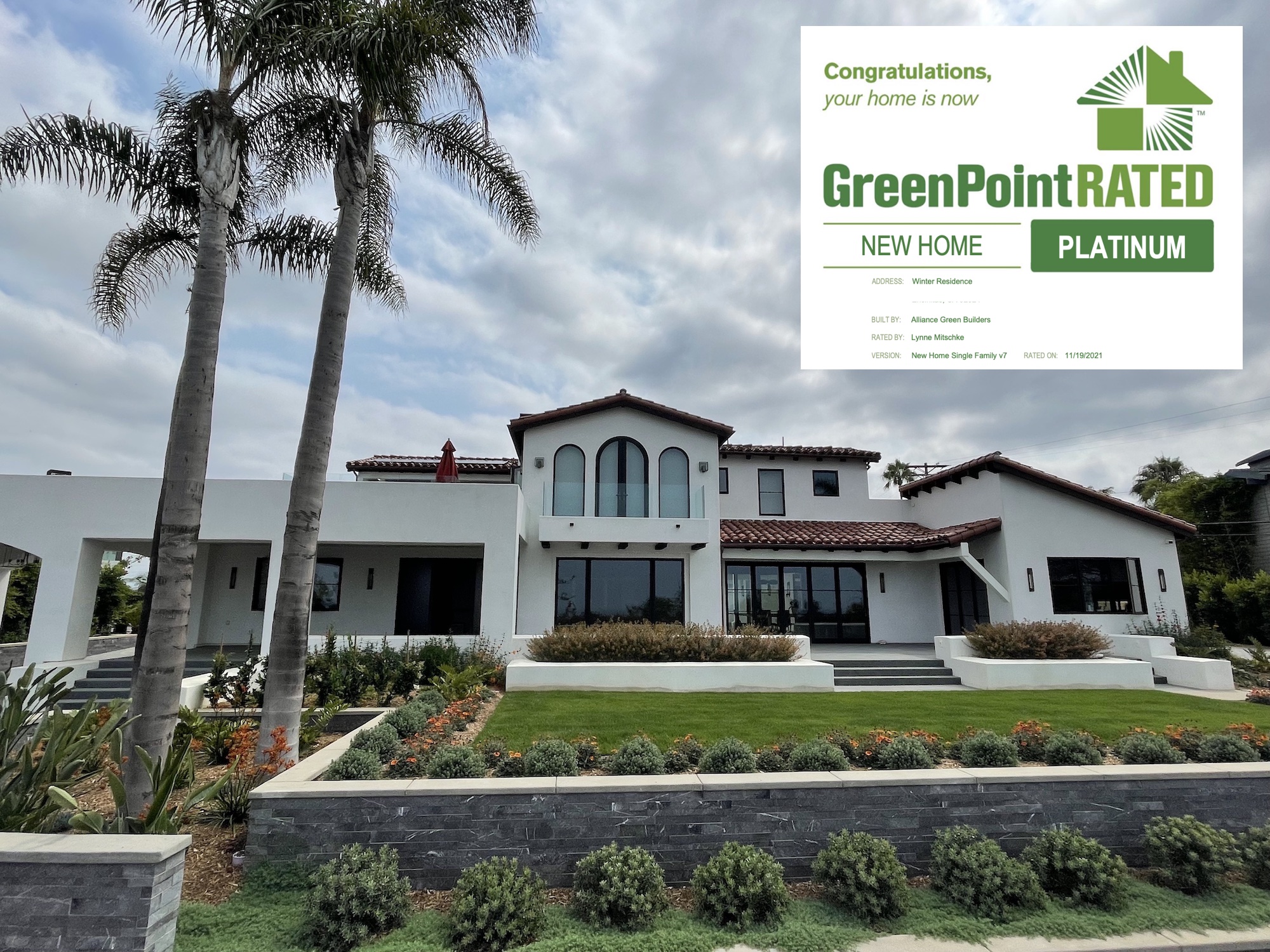 Read more about the article Winter-Flicker Residence earns GreenPoint Rated Platinum